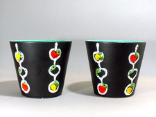 SELTENE PR. JASBA FAT LAVA 60er KERAMIK ÜBERTOPF WGP MODERNIST VINTAGE RETRO