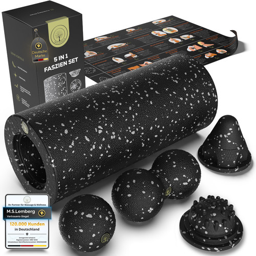Faszienrolle set faszienball - faszienrolle,