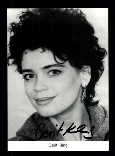 Gerit kling autogrammkarte - kling,