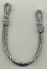 DDR Mützenkordel Schirmmütze Offizier silber, NVA Volkpolizei Trapo Bepo MfS