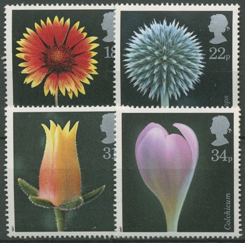 Großbritannien 1987 blumen - großbritannien,