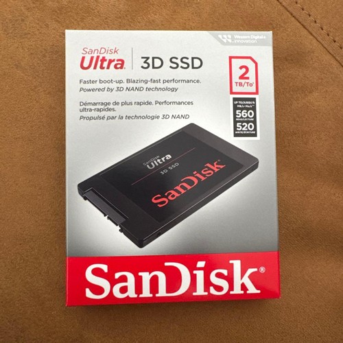 Sandisk ultra 2tb ssd - 3d,