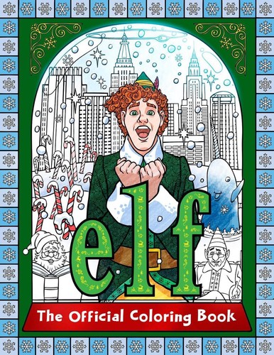 Elf the official coloring - elf:,