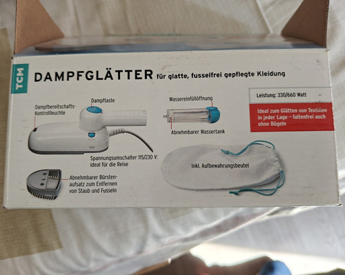 Tcm dampfglätter handdampfer - dampfglätter,