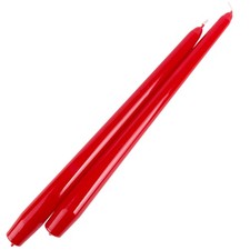 hohe Leuchterkerzen Rot 30 cm