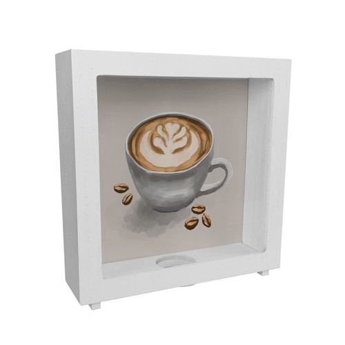 Trinkgeld kaffeekasse rahmen - kaffeekasse,