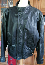 Bomberjacke "Montes* Gr. XL-XXL Leder Schwarz 