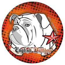 ENGLISCHE BULLDOGGE english bulldog on board Hunde Sticker Aufkleber - Molosser