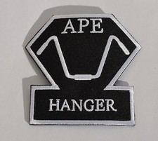 Ape Hanger Biker Chopper Aufbügler Aufnäher Kutte  Badge Harley 