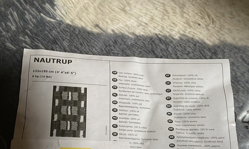 Neu ikea nautrup 100 - ikea, wolle