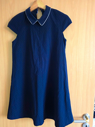 Zara damenkleid blau - damenkleid,