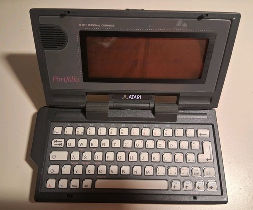 Atari portfolio palmtop - portfolio,