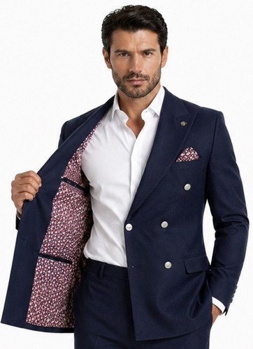 Luxus herren anzug - herren, blau