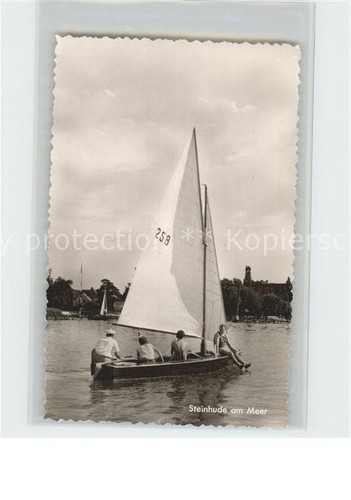 Steinhude segelboot steinhuder - steinhude,