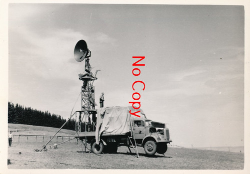 Foto funkwagen richtfunk - funkwagen,