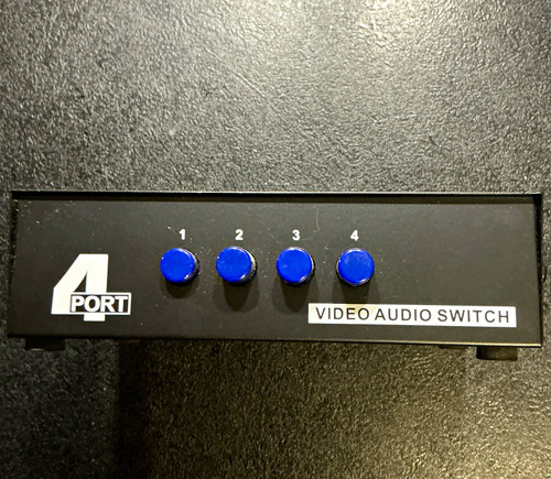 Port switch rca cinch - av,