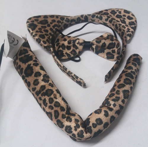 Leopard kostüm set - kostüm,