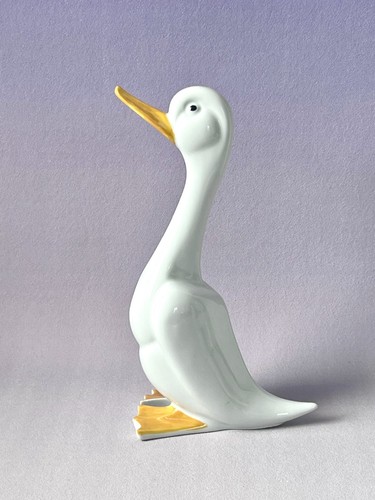 Porzellan gans figur - gans,