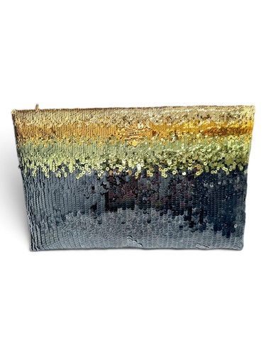 Prada clutch pailletten gold - prada,
