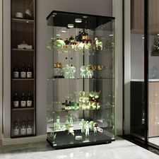 Glasvitrine mit LED Vitrine
