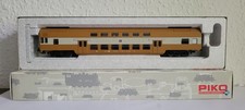 Piko H0 53101  Doppelstock-Steuerwagen DBmqz DR mit Licht in OVP( SENFTOPF)