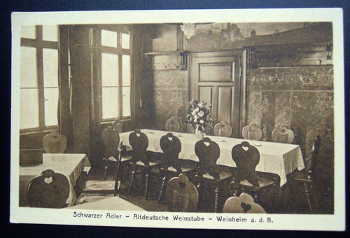 Weinheim bergstrasse - ak,