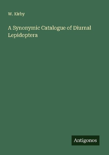 Synonymic catalogue of - a,
