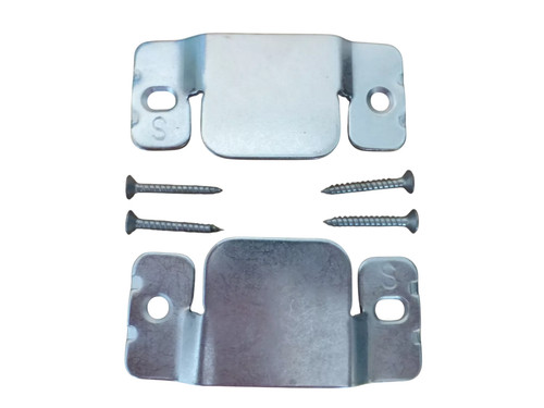 Paar metall sofa clips - clips, /