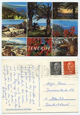 21351 - Tenerife - Teneriffa - Ansichtskarte, gelaufen 23.12.1974