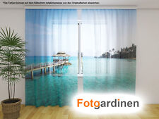 Fotogardinen aus Chiffon