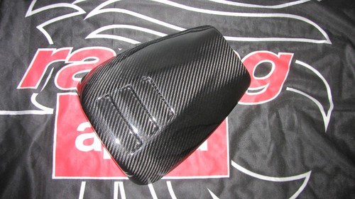 Carbon matt soziusabdeckung - mh,