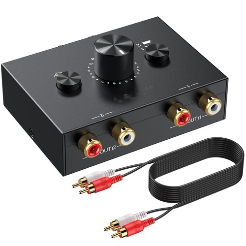 Out audio switch - 2(1)-in-1(2)-out,