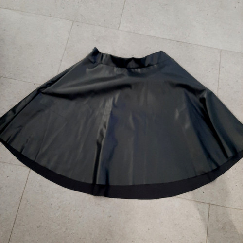 Clubwear schwarzer leder - schwarzer, pu-leder