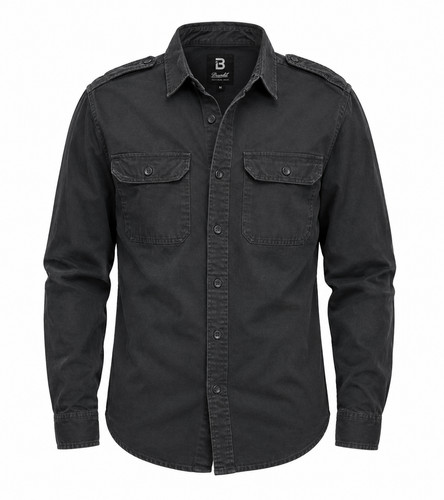 Brandit vintage langarm hemd - vintage,