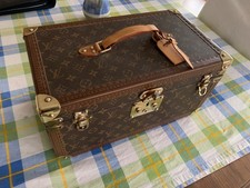 Louis Vuitton großer Vintage Kosmetikkoffer Monogram Canvas mit  Spiegel