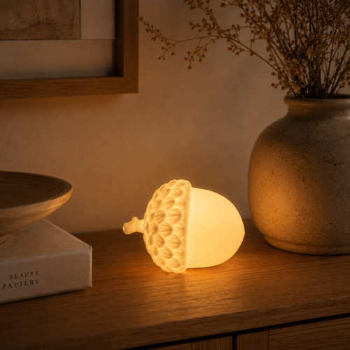 Led porzellan eichel - porzellan,