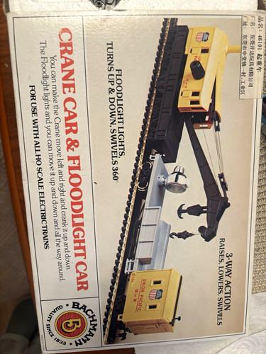 Bachmann kranwagen - bachmann, h0