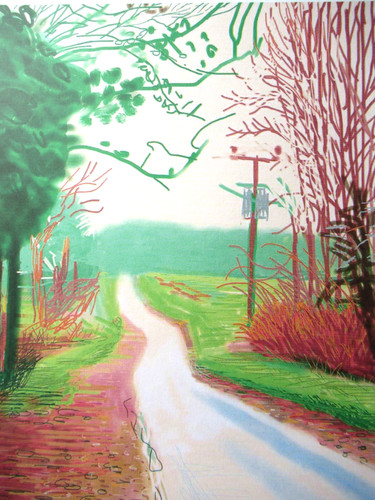 David hockney lithographie - hockney,
