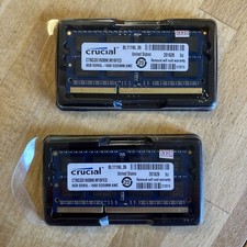 Crucial 16GB 2x 8GB 2Rx8 DDR3L 1600Mhz PC3L-12800S SODIMM RAM Laptop-Speicher
