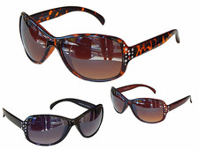 Sonnenbrille Damenbrille Pornobrille mit Strass-Steinen Super Cool Modell M 36