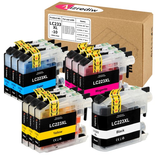 10x lc223 druckerpatronen - 10x,