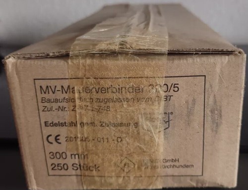 Bever mauerverbinder 250stück - mauerverbinder,