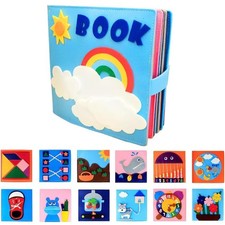 3D Filz Motorikbuch Montessori