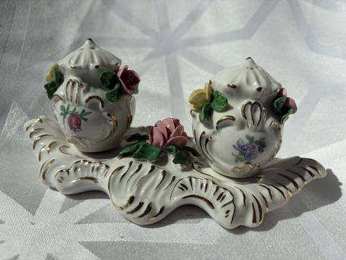 Vintage salz pfefferstreuer - salz-, &