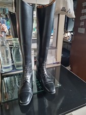 Cavallo Reitstiefel Leder  Schwarz Gr 6 W36 H51