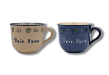 Handgemachte Jumbo-Tasse mit