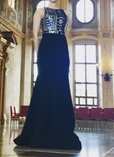 Abendkleid mit Pailetten &