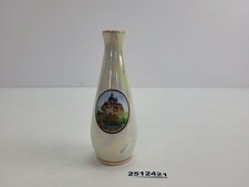 Porzellan Andenken Vase Burg