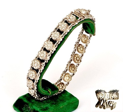 Vintage armband 835er silber - vintage,