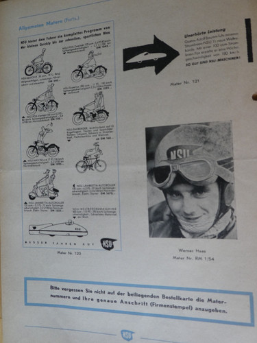 Original nsu matern - original, werbung